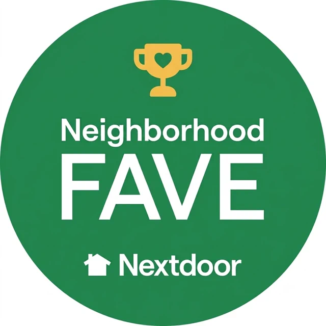 Nextdoor Neighborhood Fave badge